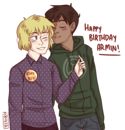 yeeahbo:  IK THIS IS LATE BUT HERES A BDAY PRESENT FOR ARMIN