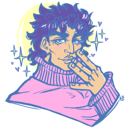 barathighs:  jonathan in a pink sweater for izzi’s bday !!!