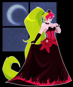 freakxwannaxbe: Darling Demencia~ Happy Anniversary Villainous!