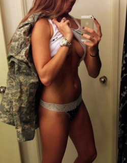 boobs-for-troops:  Clothes off