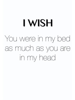 I wish this every night >;)