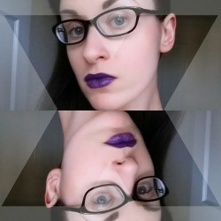 lucyfuruk:  Purple shade I created using @sleekcosmetics #poutpaints