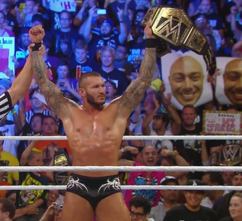 WWE CHAMPION…(once again)…RANDY ORTON!!!!!!!!!!!!!!