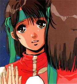 animarchive:    Noriko illustrated by Haruhiko Mikimoto (Cellu