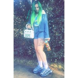 Just a re upload from when my @dollskill package arrived! 💙☁️☁️☁️💚