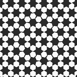beesandbombs:  hexagons / stars 