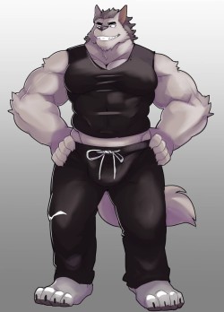Artist:  LucusOLD    On FA    On TwitterCommission for Barawolf