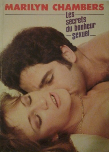 Rare French edition of Marilyn’s Sensual Secrets book from 1981. Pictured with Ron Jeremy. Read about the book here.