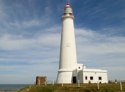 worldoflighthouses:  Cabo Santa Maria Lighthouse, La Paloma,