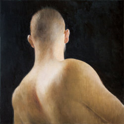 Ipalbus. Portrait of a man back view. 2014. Oil on canvas, 18
