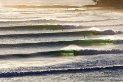 Another curly morning (surfing at Snapper Rocks, Gold Coast,