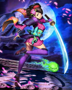 genzoman:  Muramasa: The Demon Blade commision, MomohimeLove