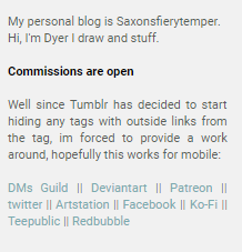 Important information for Content Creators on Tumblr