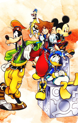 cloudstrfes:  Kingdom Hearts Wallpapers (500x800) ↳ For my