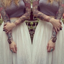 nothing-beats-tatooed-babes:  More here Nothing Beats Tattooed