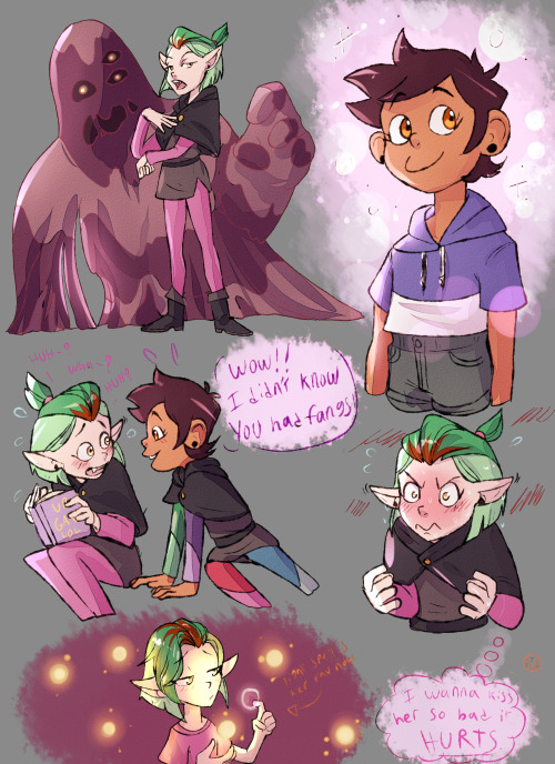 Some Owlhouse sketches because I’m trying to figure out how