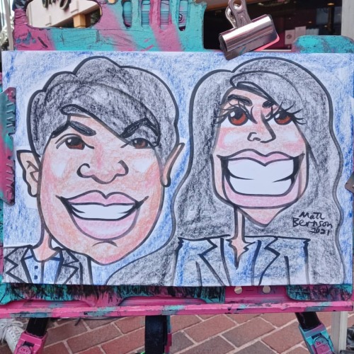 Caricature!   Keep moving towards your dream one step at a time.