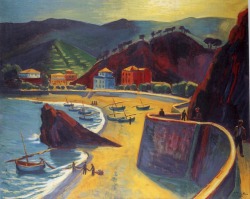 Max Pechstein (Zwickau 1881 - Berlin 1955); Monterosso al Mare,