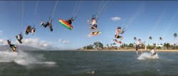 Your only limitations are those that you impose upon yourself. ~ Gary Hopkins (photo sequence of surf kiteboarding in Jamaica)