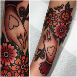 electrictattoos:  sellyourseconds:  Thank you Renee! #tattooapprentice