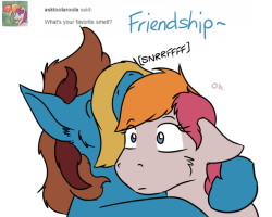 askspades: Friendship is more than a presence, it is an aroma