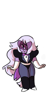 tacohellofficial:  the gems dressed as their friends fusions?