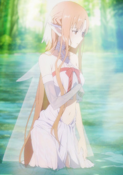 chosenxbyxetro:  Alfheim Online + Asuna Yuuki for miikasaas