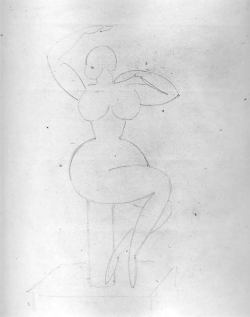 met-modern-art: Seated Woman with Arms Raised by Gaston Lachaise