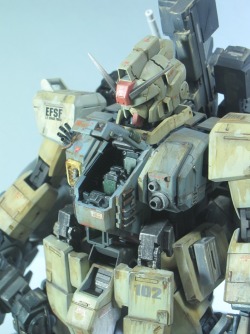 mechaddiction:  1/100 MS RX-79 [M] Ground Type prototype customized