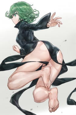 nijigenlewd:TATSUMAKI by artist Free Style (@yohan1754)