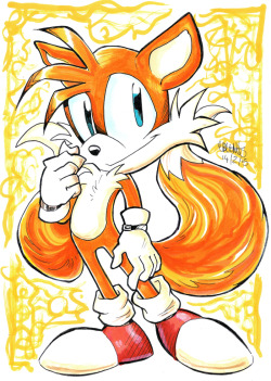 torpedoesarts:  More Sonic stuff. This time an old favourite: