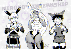 missmariamedia:  prompt: of Bunny Hero: Miruko were to take in