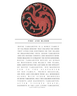 aegontargaryen:  House Targaryen: House of the Dragon Kings