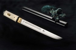 art-of-swords:  Tanto DaggerFor the creation of this dagger five