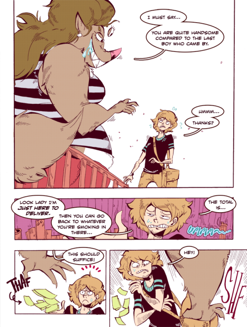 feistydelights:  So a comic idea that I had originally planned for 4/20 last month is getting released today on 5/20 hahahaha. The whole “weed = munchies” gag for a vore-themed blog seemed just too good to pass up. I was trying to go for