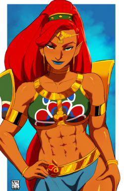 naavscolors: What? Did you actually think that i haven’t seen Urbosa? The game comes out today… And well, enjoy it ;;  