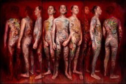 darksilenceinsuburbia: Shawn Barber. Tattooed Portraits. Portrait