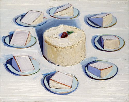 Wayne Thiebaud.Â Around the Cake. 1962.