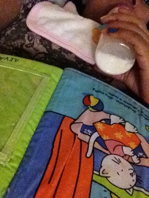 Milk and a good story before to sleep :3