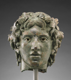 animus-inviolabilis: Head of the Young Bacchus Roman c. A.D.