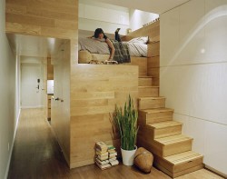 housesandapartments:  My kind of apartment. Small apartment design
