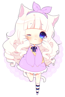 xmayuu:  Art for me from Charikoko ♥   Here are her links,