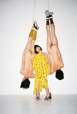 prayforprada:  Sakura Ando by Ren Hang for Purple Fashion MAGAZINE