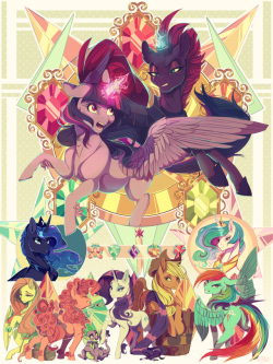 kittenpawprints:My Little Pony is very dear to me, and what better
