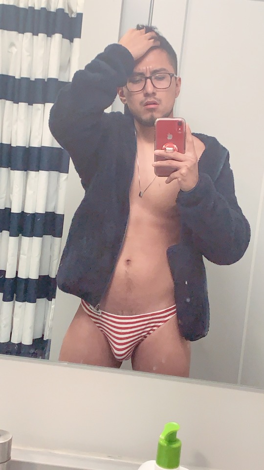 thesmilingfray:The boy in the stripped undies. 