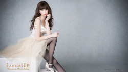 Haruna Kojima of AKB48 for Lunaville hosiery