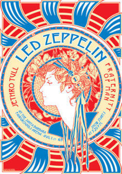 the-girl-who-fell-to-the-earth:  Led Zeppelin concert posters.