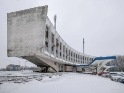 socialistmodernism:Lviv Bus terminal, Stryiska 109, Lviv, Ukraine