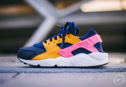 sneakerbaasnl:  Nike Air Huarache Run Premium ‘’Yellow /