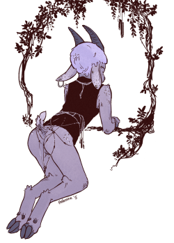 thalomine:  wisteria faux ink drawing that got a little out of